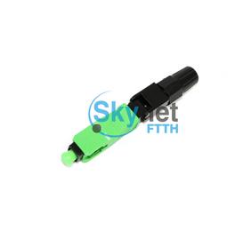 SK APC Embedded Fiber Optics Connectors / Lc Simplex Connector For Local Area Network