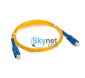 SK Customized Length Simplex SC Fiber Optic Patch Cord Sc Fiber Jumper