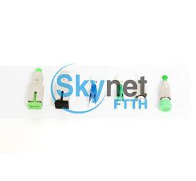 SK ST MU MTRJ Fiber Optic Attenuator In-Line Type For SM MM Network , Adjustable Attenuator