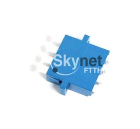 SK Quad LC Single Mode Fiber Optic Connector Adapters For Telecommunication