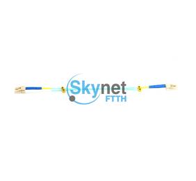 SK Duplex OM4 Fiber Optic Patch Cord Lc To Lc Patch Cable With Ceramic Ferrule