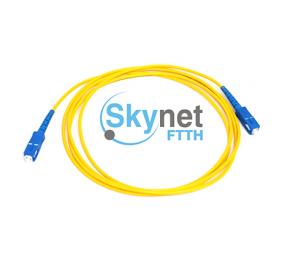 SK Network Simplex Patch Cord With OFNP Jacket Cable Single Mode Fiber Cable