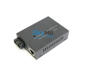 SK 10/100/1000Base-T Gigabit UTP Fiber Ethernet Media Converter 0-120KM