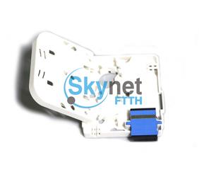 SK SC Duplex Wall Mounted Fiber Optic Terminal Box for SM Fiber